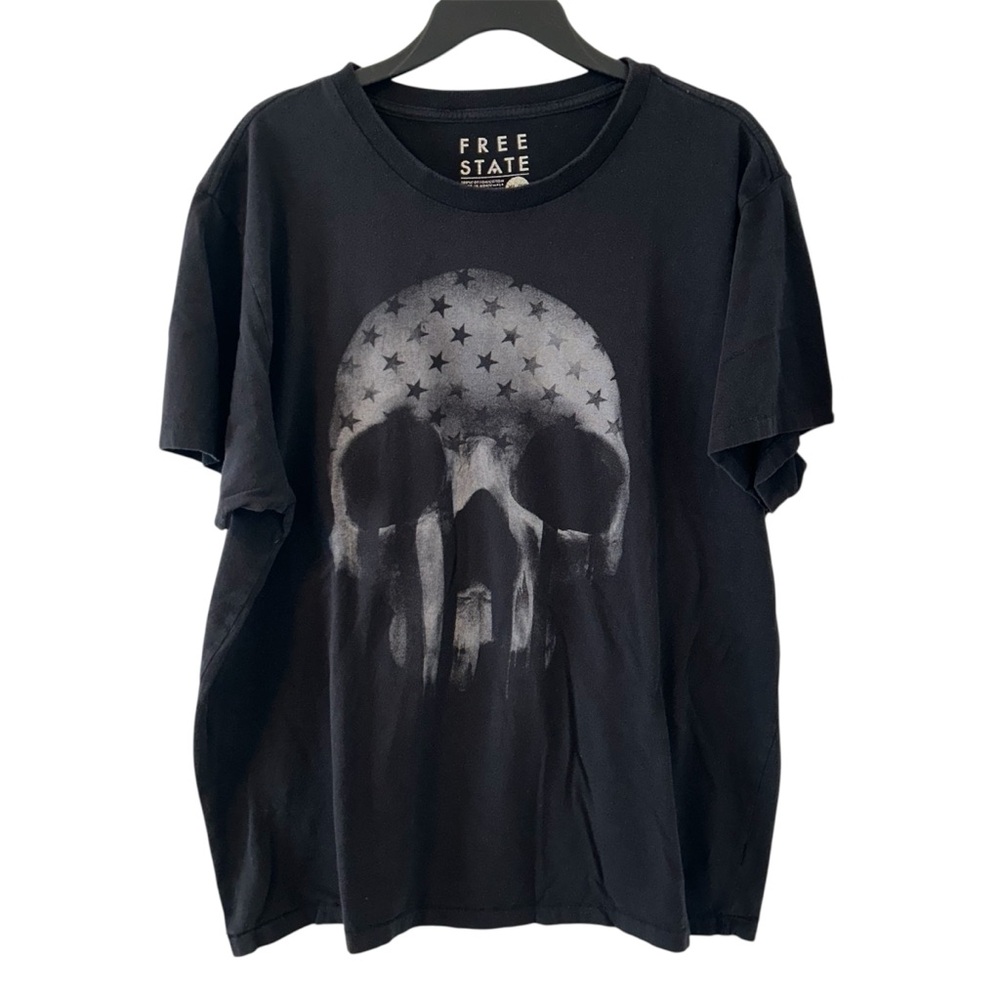 Free State Black Star Skull Tee
